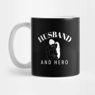 Husband and Hero Image Mug